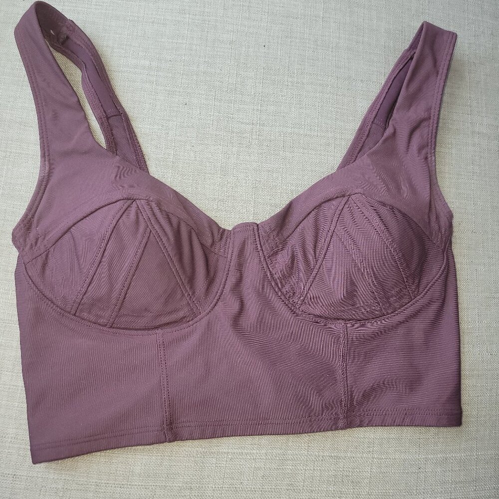 Activewear Corset style Tank "Charlotte Low-Impact Sports Bra"